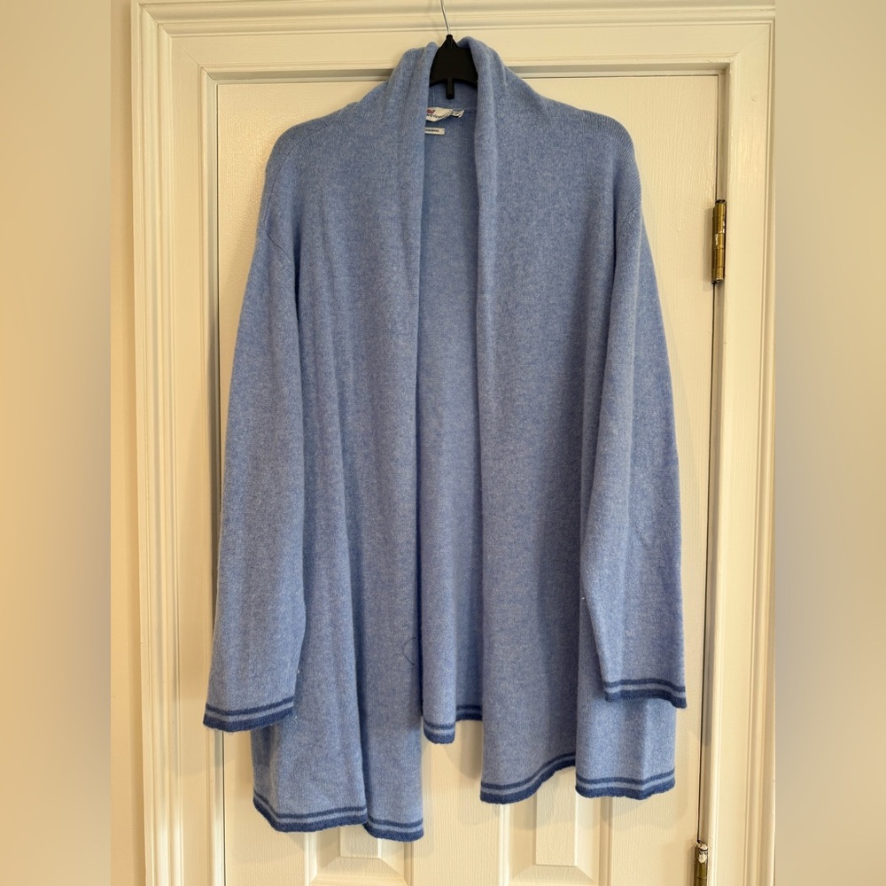 Vineyard Vines Soft Blue Women's Cardigan